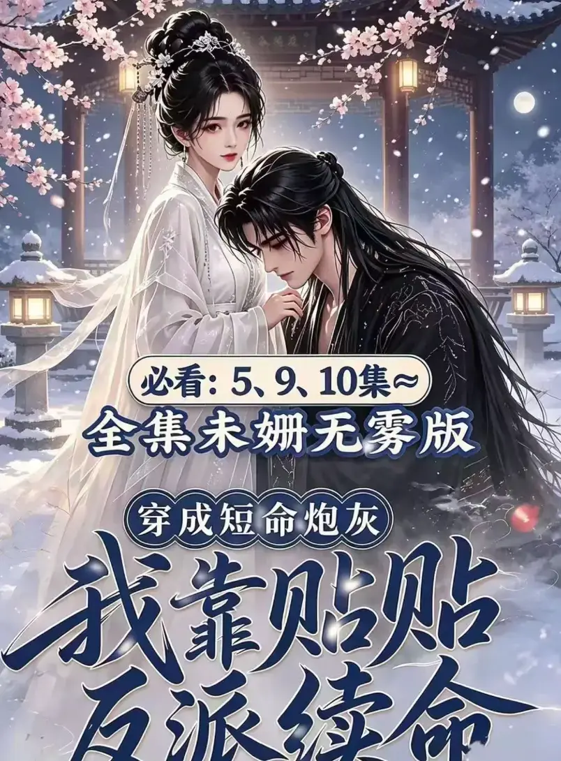 穿书超甜爽剧《穿成短命炮灰我靠贴贴反派续命》未删减高清全集-免费看无广告资源网盘在线追剧